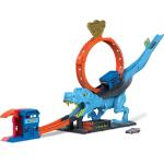 Bunte Hot Wheels Meme / Theme Dinosaurier Dinosaurier Autorennbahnen mit Looping aus Kunststoff für 3 - 5 Jahre 