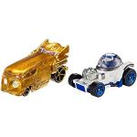 Bunte Hot Wheels Star Wars R2D2 Modellautos & Spielzeugautos 