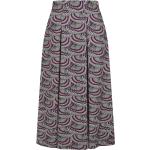 Dunkellilane Maxi Maxiröcke aus Polyester für Damen Größe L 