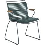 Dunkelgrüne Moderne Houe Gartenstühle Metall aus Kiefer stapelbar Breite 50-100cm, Höhe 50-100cm, Tiefe 50-100cm 