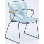 Hellblaue Houe Designer Stühle aus Kunststoff stapelbar Breite 50-100cm, Höhe 0-50cm, Tiefe 50-100cm 