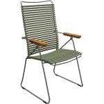 Olivgrüne Houe Designer Stühle aus Polyrattan Outdoor 