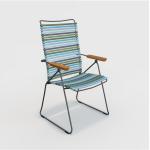 Houe CLICK Position chair with armrests in bamboo / Multi color 2