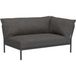 Houe Level 2 Outdoor Sofa Lehne links, Dark grey Basic (98)