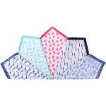Stofftaschentücher aus Baumwolle für Damen 5-teilig zur Hochzeit 
