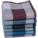Reduzierte Bunte Elegante Stofftaschentücher aus Baumwolle für Herren 