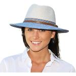 Offwhitefarbene Panamahüte für Damen Größe M für den für den Sommer 