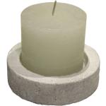 Beige 9 cm Citronella Kerzen & Anti-Mücken-Kerzen aus Beton 