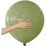 Olivgrüne Luftballons 10-teilig 