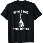 Schwarze How I Met Your Mother T-Shirts für Herren Größe S 