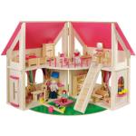 Reduzierte Pinke Howa Puppenhäuser aus Holz aus Holz für Mädchen 