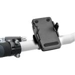 HR GRIP »Universal E-Bike Lenker Fahrrad Motorrad Halter für 45-76 mm Geräte-Breite« Handy-Halterung, schwarz