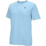 Hellblaue Rautenmuster Hamburger SV T-Shirts aus Baumwolle für Herren Größe XL 