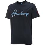 Blaue Hamburger SV Bio T-Shirts aus Baumwolle für Herren Größe XXL 