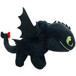 Dragons Ohnezahn schwarz Drachenzähmen leicht gemacht XXL 90cm Plüschtier 