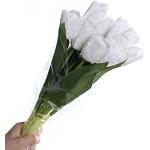 Weiße Künstliche Tulpen 10-teilig 