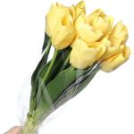 Reduzierte Gelbe Künstliche Tulpen 10-teilig 