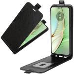 Schwarze Motorola Edge Cases Art: Flip Cases mit Bildern aus Leder Wasserdicht 