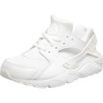 Reduzierte Weiße Nike Air Huarache Run Low Sneaker aus Textil für Kinder Größe 28,5 