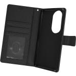 Schwarze Huawei P50 Pro Hüllen Art: Flip Cases aus Kunstleder 
