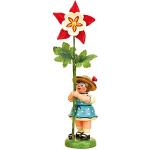 Hubrig Neuheit 2012 - Blumenmädchen mit Akelei - 11cm Erzgebirge