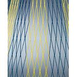 Huck Knotenloses Tornetz 4 mm - 2-farbig - Polypr. hochfest (7,50 x 2,50 x 200/200) Farbe Blau/Gelb
