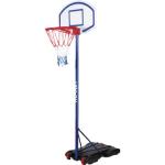 Basketballkorb HUDORA "Hornet 205" Ballsportkörbe bunt (blau, weiß, rot, schwarz) Spielbälle Wurfspiele