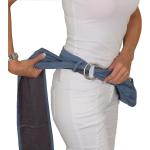 Blaue Hoppediz Bauchtaschen & Hüfttaschen mit Reißverschluss aus Baumwolle 
