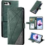 Reduzierte Grüne Huawei P Smart Cases Art: Flip Cases mit Bildern aus Leder 