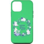 Hülle für iPhone 12 mini Moomin Garden Life In Moominvalley Blaudruck