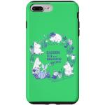 Hülle für iPhone 7 Plus/8 Plus Moomin Garden Life In Moominvalley Blaudruck