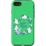 Hülle für iPhone SE (2020) / 7 / 8 Moomin Garden Life In Moominvalley Blaudruck