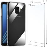 Schwarze Samsung Galaxy A8 Hüllen 2018 mit Schutzfolie 