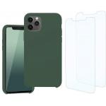 Grüne iPhone 11 Pro Max Hüllen mit Schutzfolie 