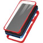 Rote Xiaomi Redmi Note 11 Hüllen Art: Bumper Cases durchsichtig aus Silikon 
