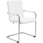 Weiße Moderne Now! by Hülsta Designer Stühle aus Kunstleder mit Armlehne Breite 0-50cm, Höhe 0-50cm, Tiefe 0-50cm 