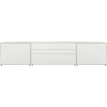 Weiße Lack-Optik Moderne Now! by Hülsta Sideboards mit Schublade Breite 250-300cm, Höhe 250-300cm, Tiefe 0-50cm 