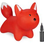 Reduzierte Rote Relaxdays Hüpftiere mit Fuchs-Motiv aus Gummi 