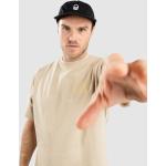 Reduzierte Braune Streetwear HUF T-Shirts aus Baumwolle für Herren Größe XL 