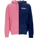 Pinke Streetwear HUF Zip Hoodies & Sweatjacken mit Reißverschluss für Herren Größe XL 