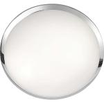 Silberne Hufnagel Runde Wandlampen & Wandleuchten Satinierte aus Glas E27 