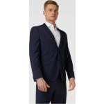 Marineblaue Unifarbene HUGO BOSS HUGO Businesskleidung mit Reißverschluss aus Polyester für Herren Größe L 3-teilig 