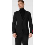 Schwarze Unifarbene HUGO BOSS BOSS Black Businesskleidung mit Reißverschluss aus Polyester für Herren Übergröße 3-teilig 