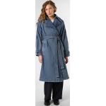 Blaue Trenchcoats für Damen Größe L 