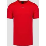 Reduzierte Rote HUGO BOSS BOSS T-Shirts aus Kunstfaser für Herren Größe XL 