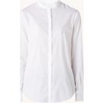 Weiße Unifarbene HUGO BOSS BOSS Tunika-Blusen für Damen Größe S 