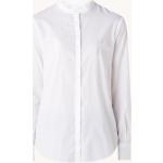 Weiße Unifarbene HUGO BOSS BOSS Tunika-Blusen für Damen Größe XS 