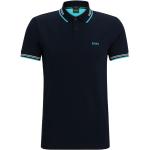 Reduzierte Marineblaue Kurzärmelige HUGO BOSS BOSS Herrenpoloshirts & Herrenpolohemden Größe 3 XL 