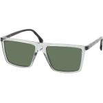 Graue HUGO BOSS BOSS Quadratische Sonnenbrillen mit Sehstärke aus Kunststoff für Herren 