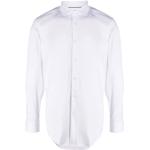 Reduzierte Weiße Casual Langärmelige HUGO BOSS BOSS Kentkragen Hemden mit Kent-Kragen aus Baumwollmischung für Herren Größe L 